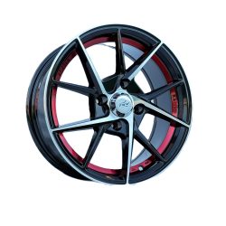 رینگ اسپرت FW طرح RED UNDER CUT سایز 15 اینچ بسته 4 عددی