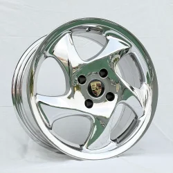 رینگ اسپرت پورشه کروم سایز 16 اینچ بسته 4 عددی